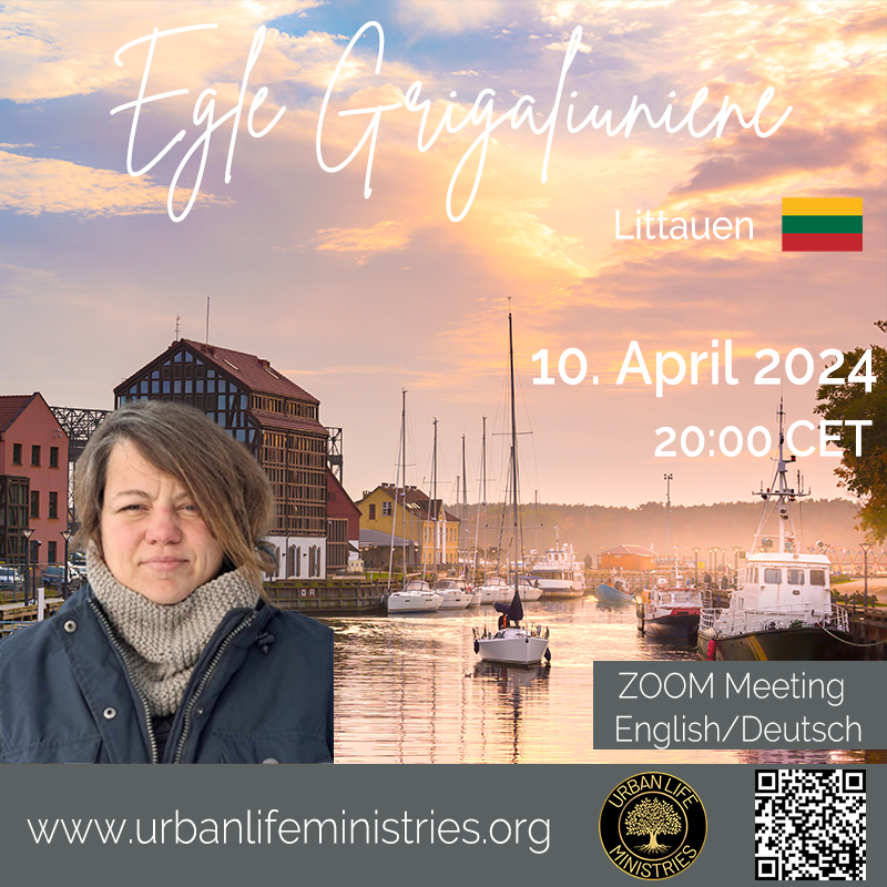 ULM Egle Grigaliuniene - Announcement